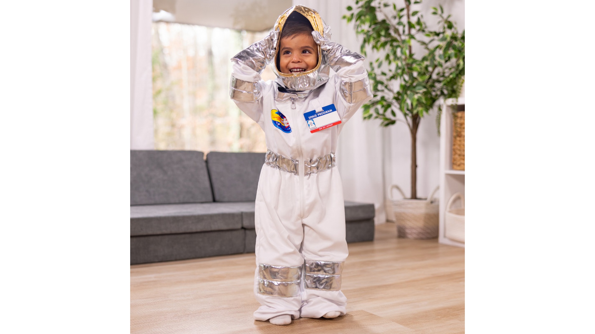 Melissa & Doug detský kostým astronauta s doplnkami