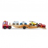 Melissa & Doug transportér záchranářských vozidel
