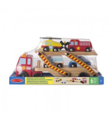 Melissa & Doug transportér záchranářských vozidel