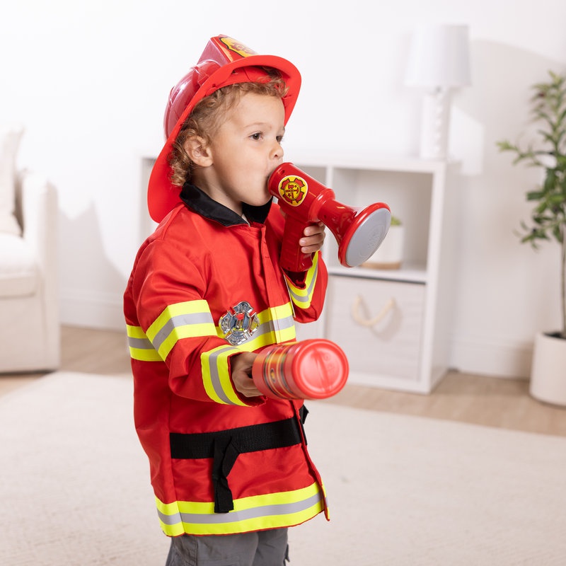 Melissa & Doug dětský kostým hasiče s doplňky