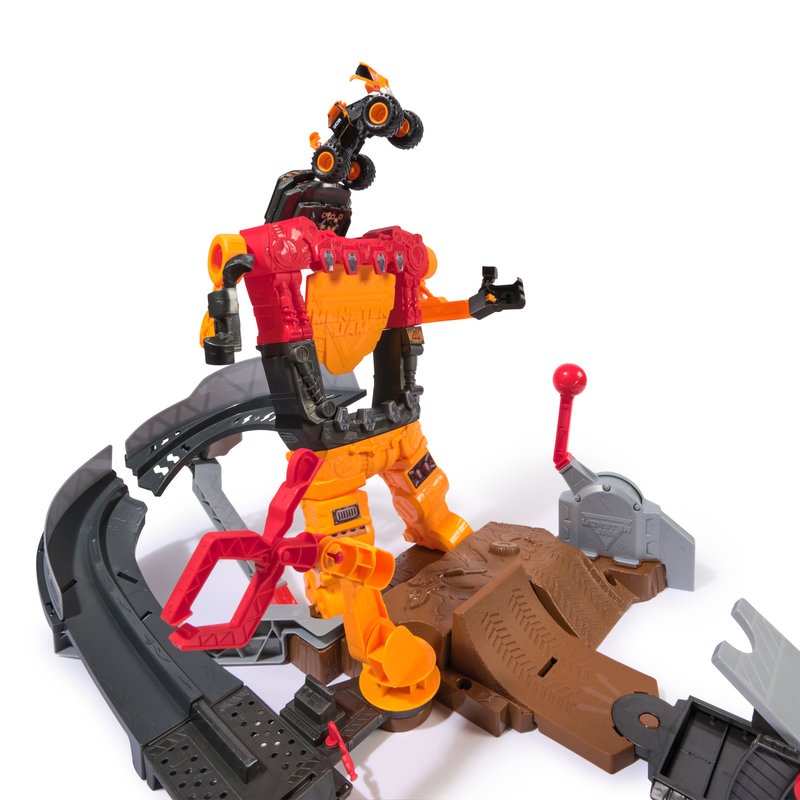 Monster Jam SmashBot herní set s Monster Truckem 1:64