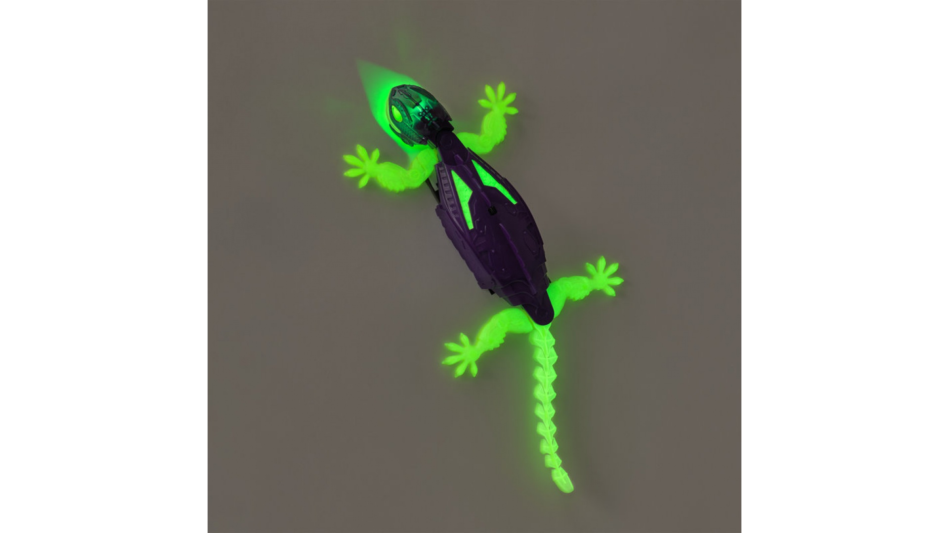 Hex Bots RC fosforeskujúci Geckon lezúci po stenách