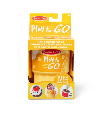 Melissa & Doug dort a sušenky na cesty