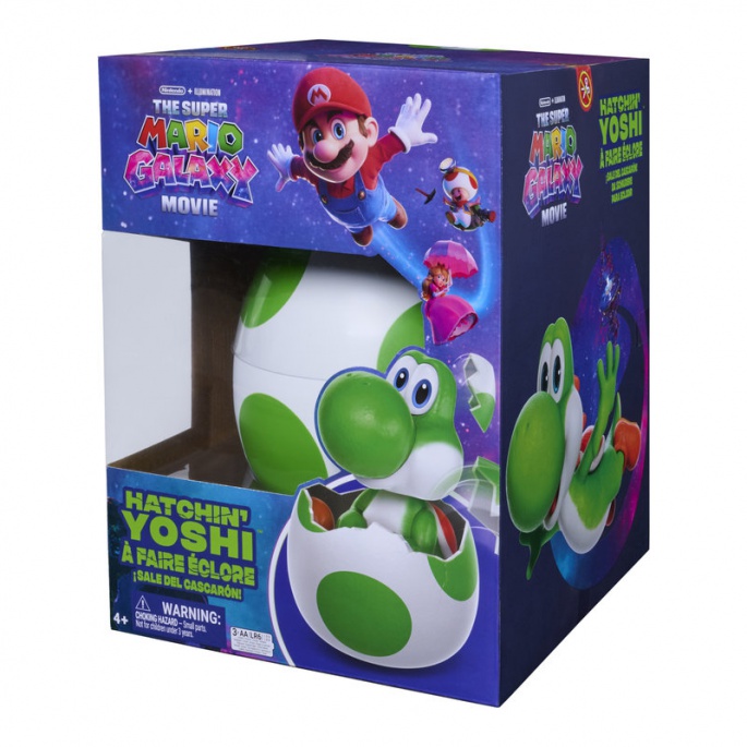 Yoshi interaktivní figurka líhnoucí se z vajíčka