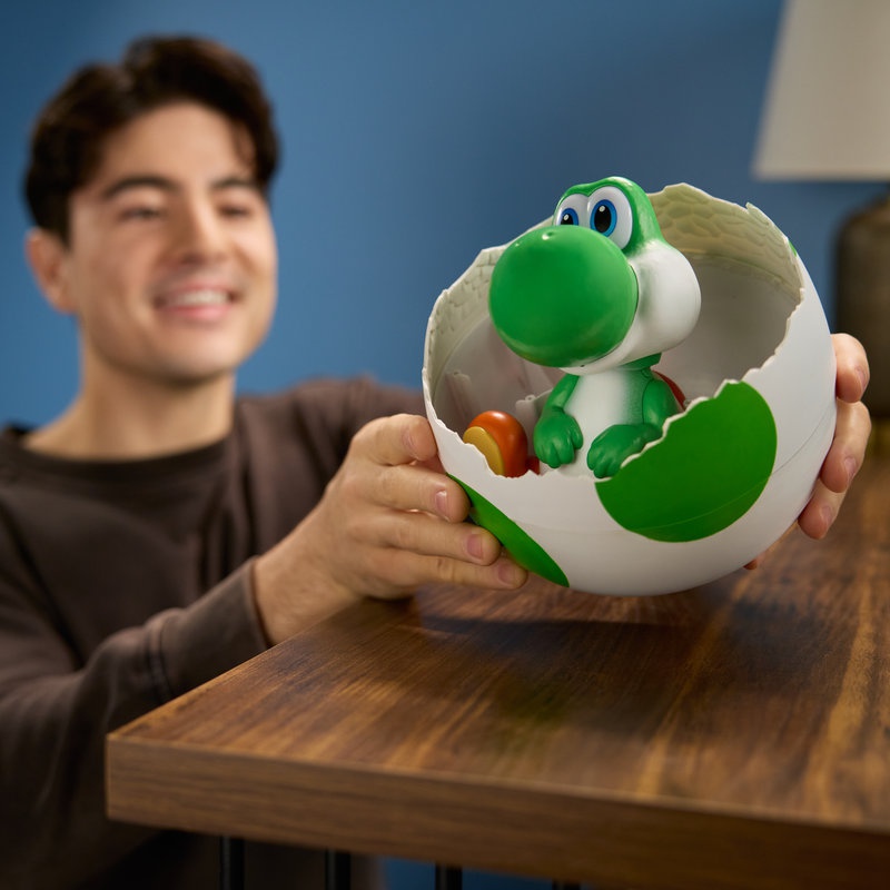 Yoshi interaktivní figurka líhnoucí se z vajíčka