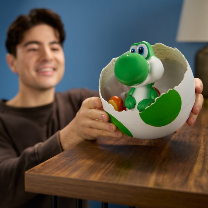 Yoshi interaktivní figurka líhnoucí se z vajíčka