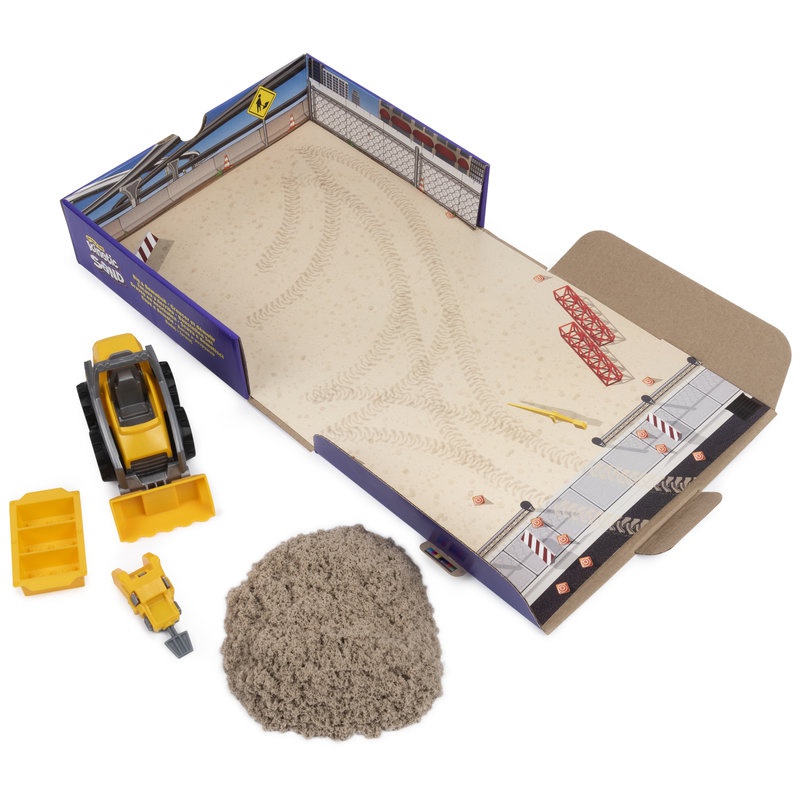 Kinetic Sand σετ παιχνιδιού εκσκαφέα και κατεδάφισης