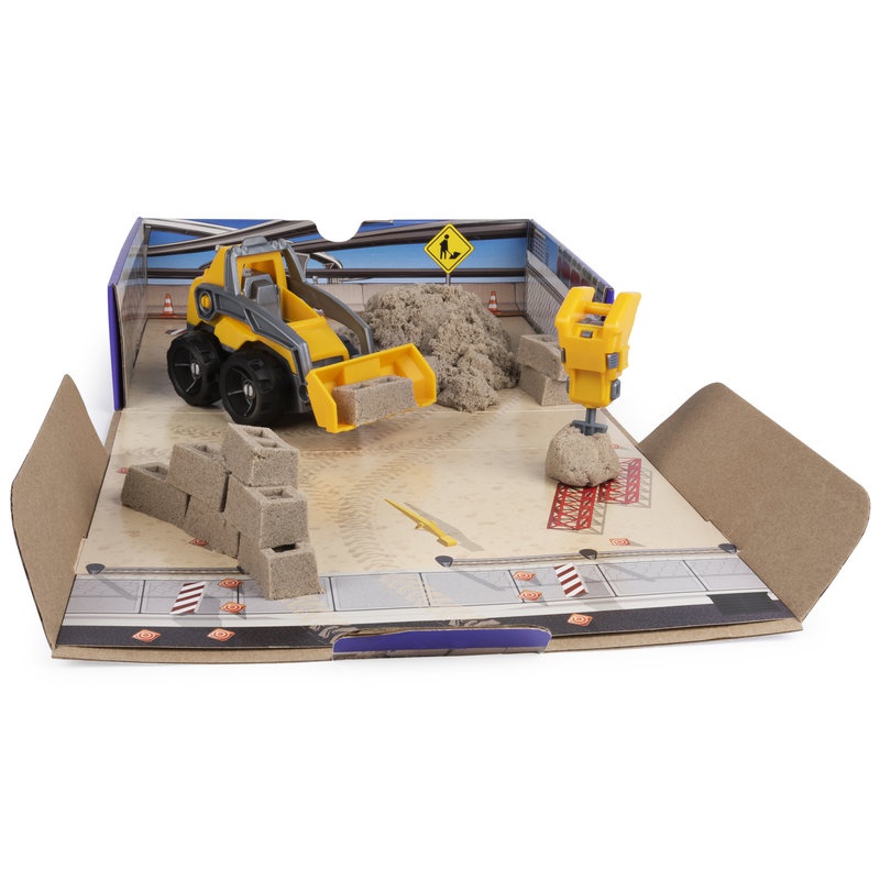 Kinetic Sand σετ παιχνιδιού εκσκαφέα και κατεδάφισης