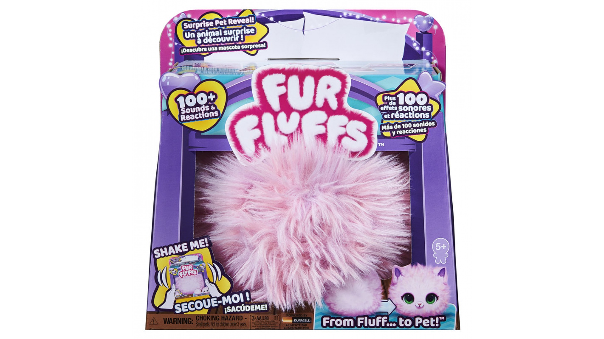 Fur Fluffs pisicuță pluș interactivă