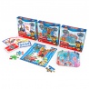 Paw Patrol σετ παιχνιδιών 3 σε 1 - Παζλ + Jumbo κάρτες + Pop-up