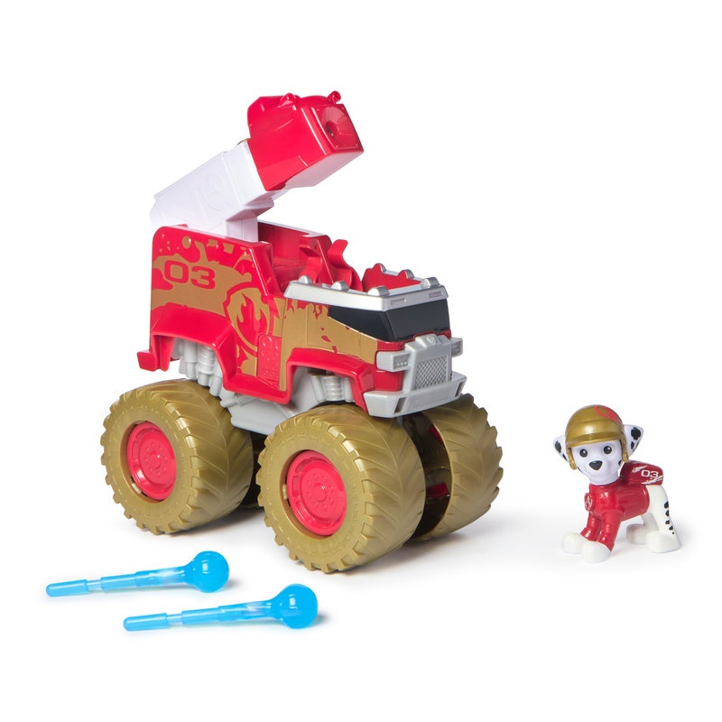 Paw Patrol Rescue Wheels off-road οχήματα Τσέις και Μάρσαλ