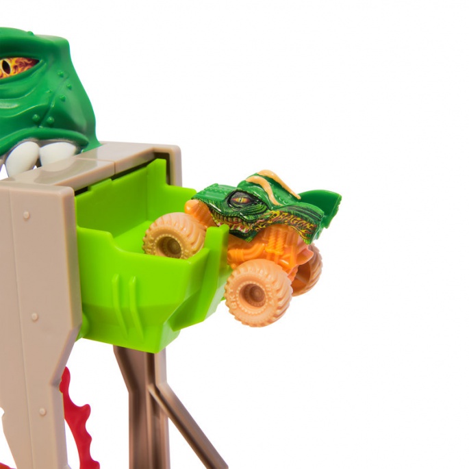 Monster Jam Dragon Dungeon of Doom σετ παιχνιδιού 1:87