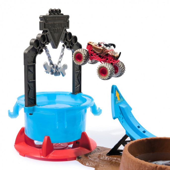 Monster Jam Σετ Παιχνιδιού Πλύσιμο Φορτηγού 1:64