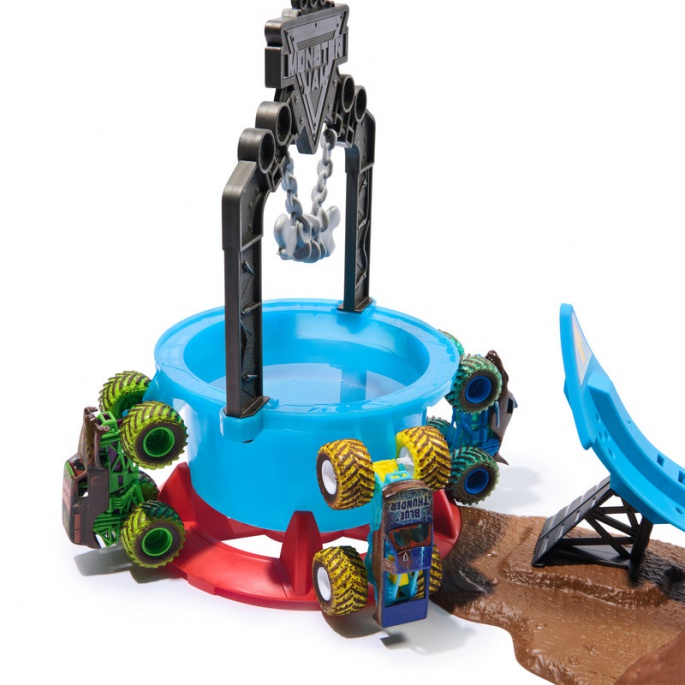 Monster Jam Σετ Παιχνιδιού Πλύσιμο Φορτηγού 1:64