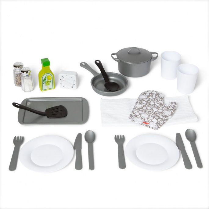 Melissa & Doug set di accessori da cucina - 22 pezzi