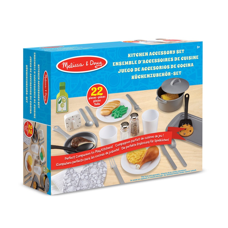 Melissa & Doug set di accessori da cucina - 22 pezzi