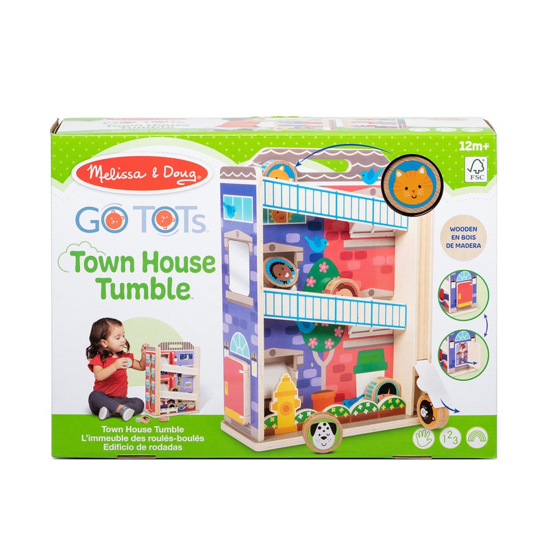 Melissa & Doug Go Tots rotolamento nella casa della città