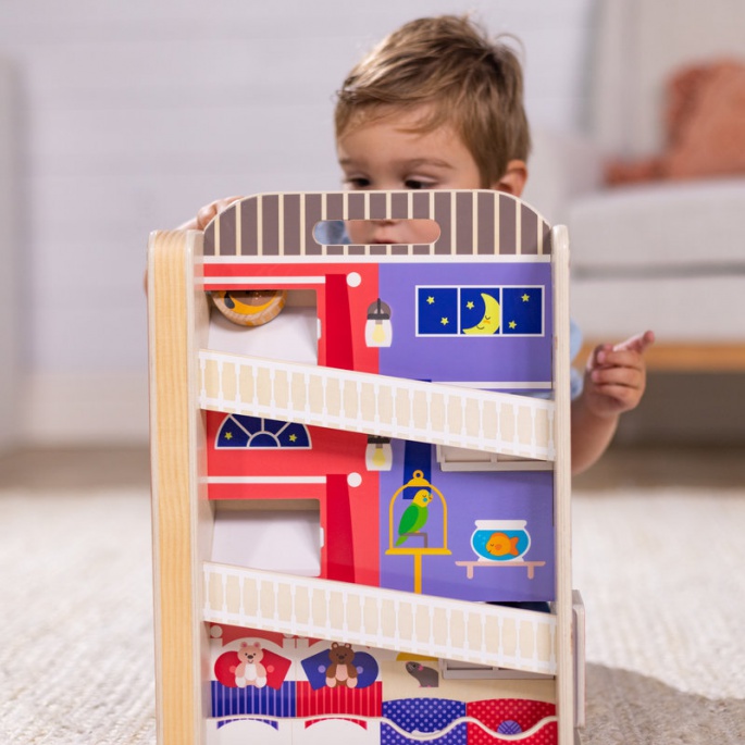 Melissa & Doug Go Tots rotolamento nella casa della città