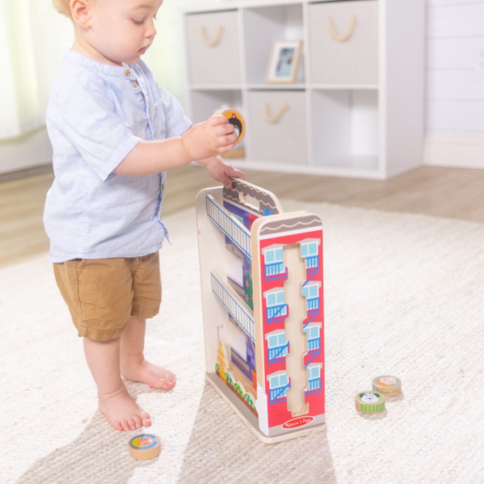 Melissa & Doug Go Tots rotolamento nella casa della città