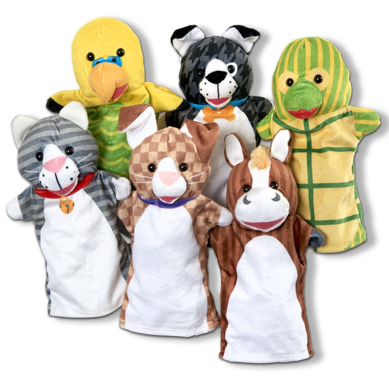 Melissa & Doug burattini da dito degli animali domestici