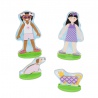 Melissa & Doug migliore amiche legno magnetico vestire