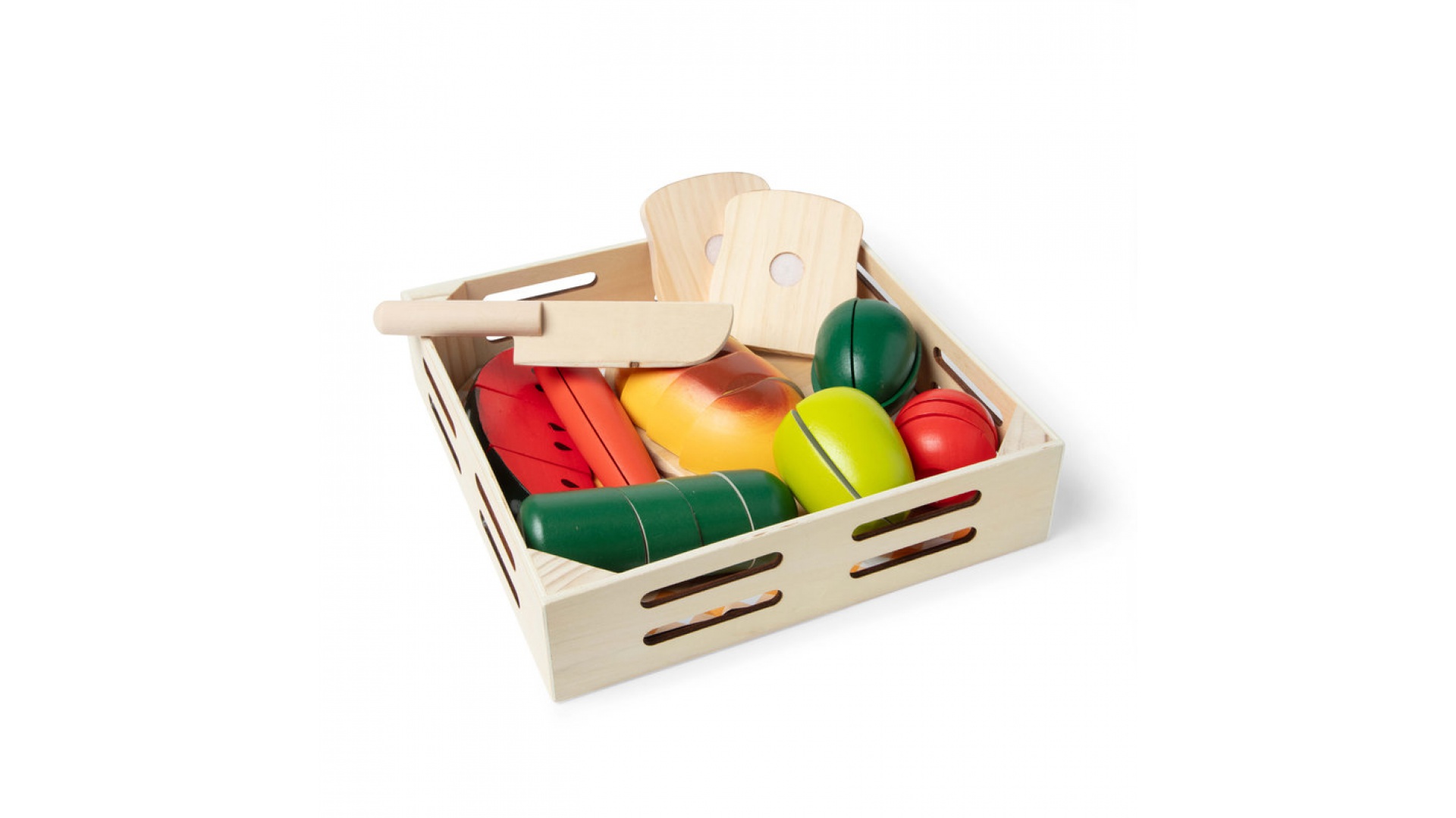 Melissa & Doug alimente din lemn de tăiat