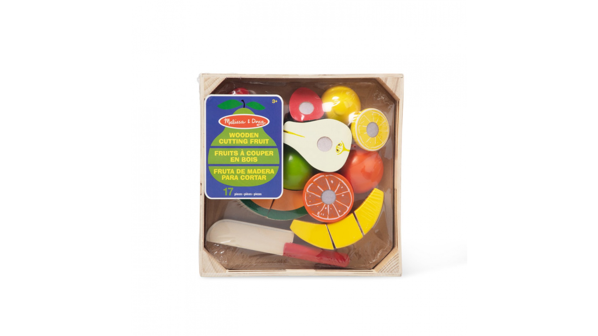 Melissa & Doug fructe din lemn de tăiat