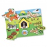 Melissa & Doug puzzle in legno ad incastro animali domestici