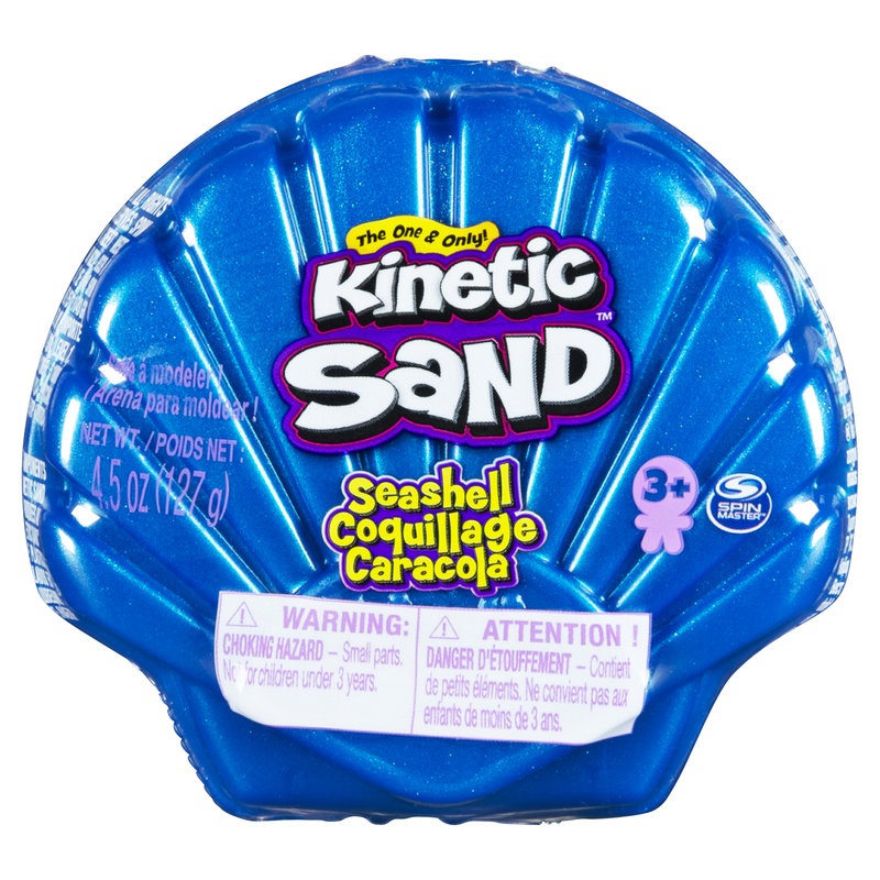 Kinetic Sand morska školjka modra