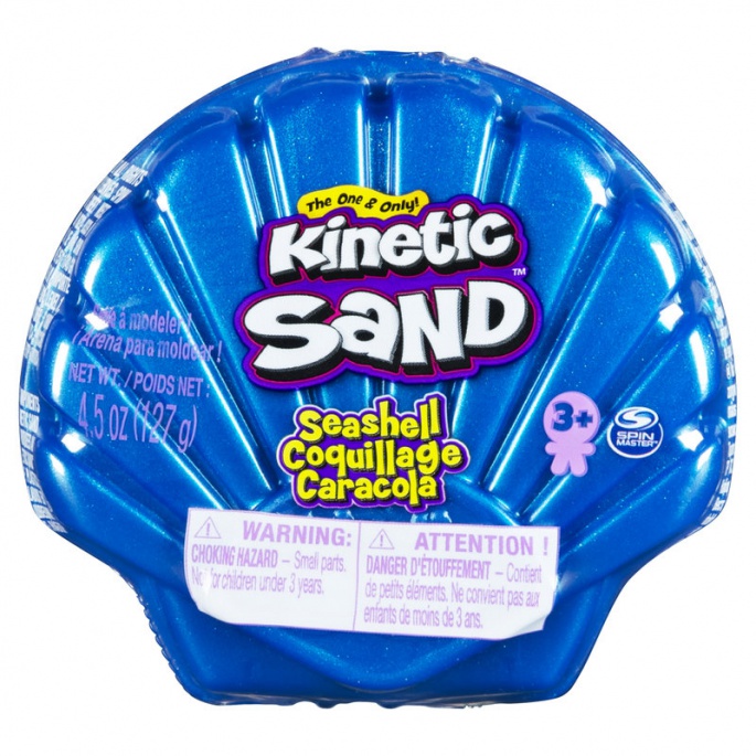 Kinetic Sand morska školjka modra