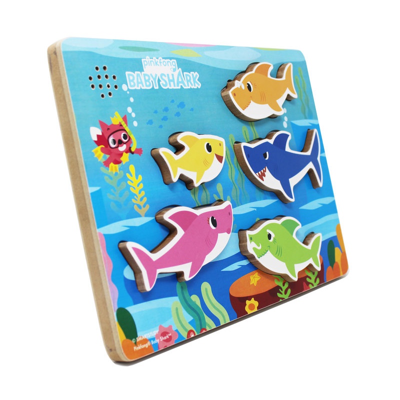 Spin Master Games Baby Shark lesena sestavljanka