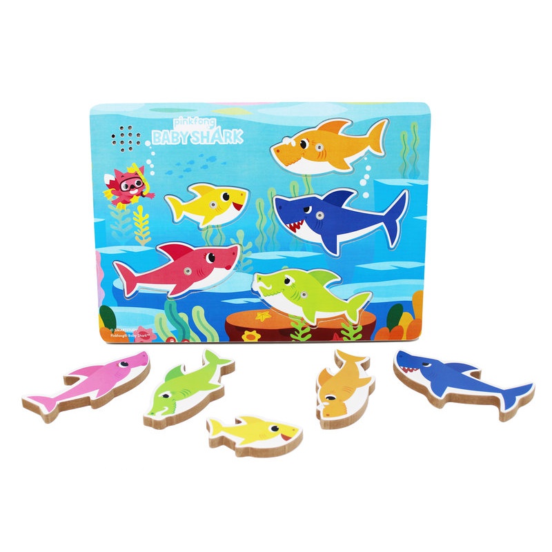 Spin Master Games Baby Shark lesena sestavljanka