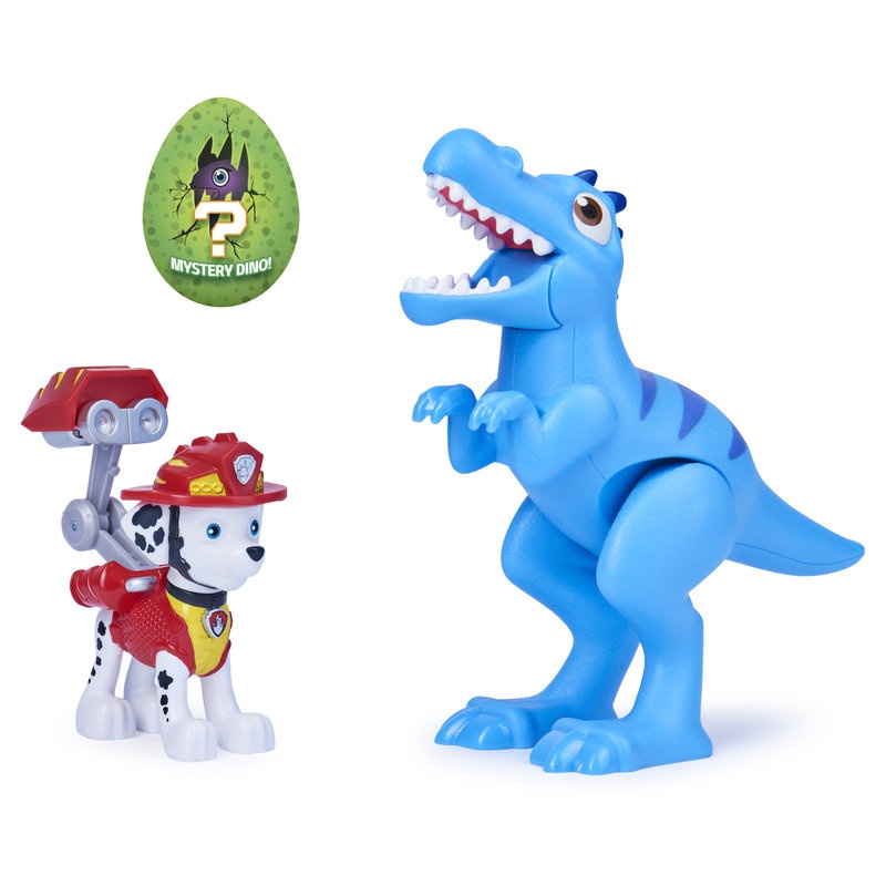 Tačke na patrulji Dino Rescue figurica Marshall z dinozavrom
