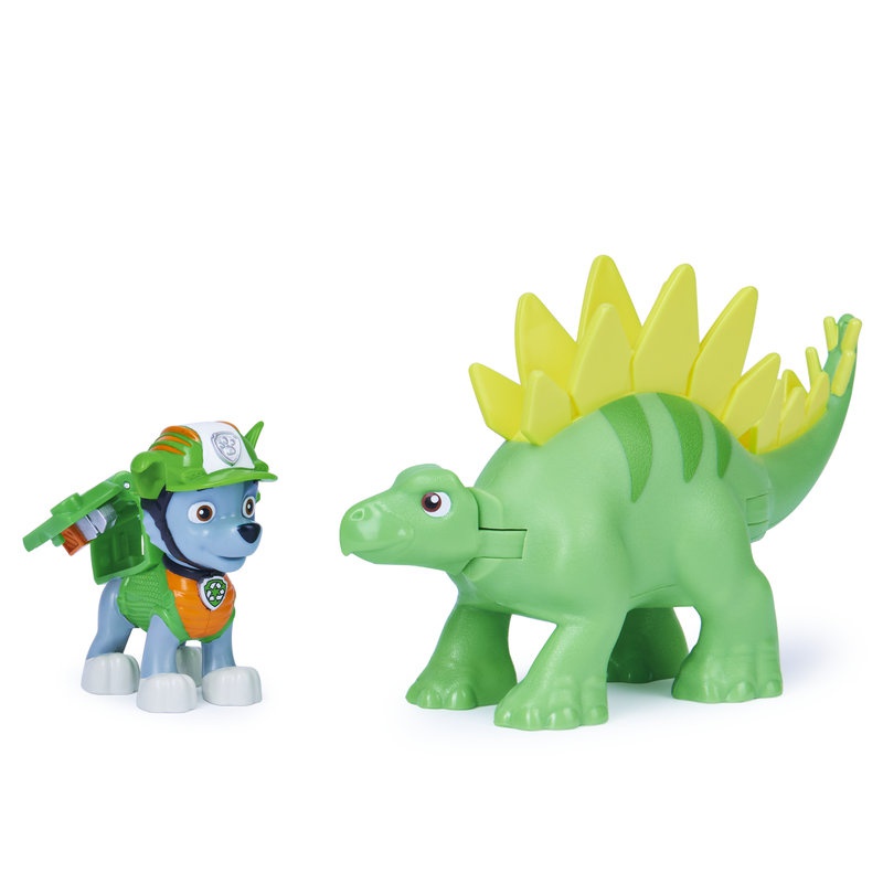 Tačke na patrulji Dino Rescue figura Rocky s dinozavrom