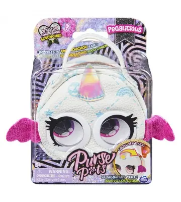 Purse Pets mini torbica hišni ljubljenček Pegalicious