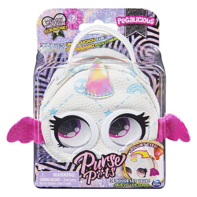 Purse Pets mini animal de sac Pegalicious