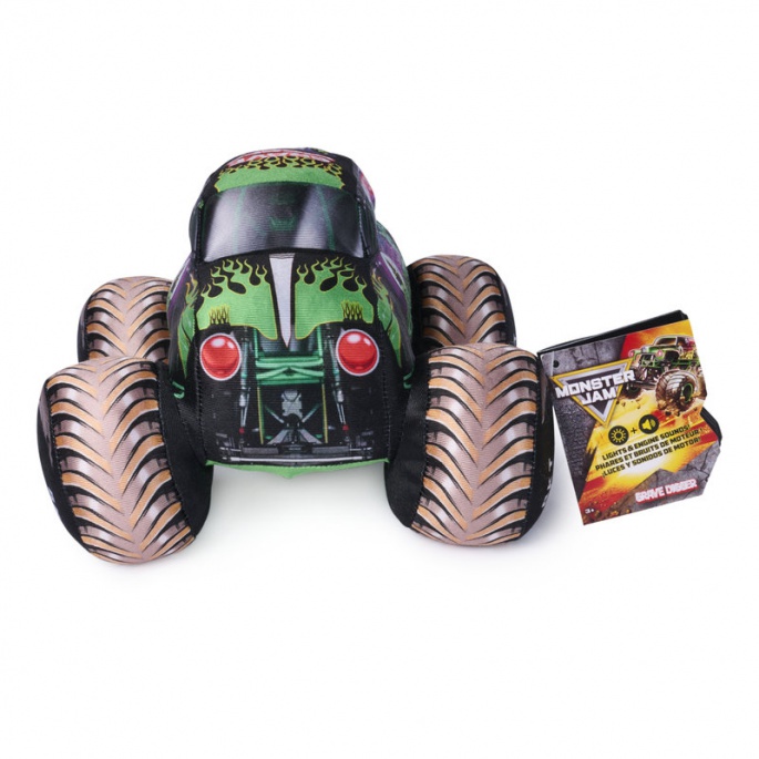 Monster Jam plišasti avtomobil Grave Digger 25 cm