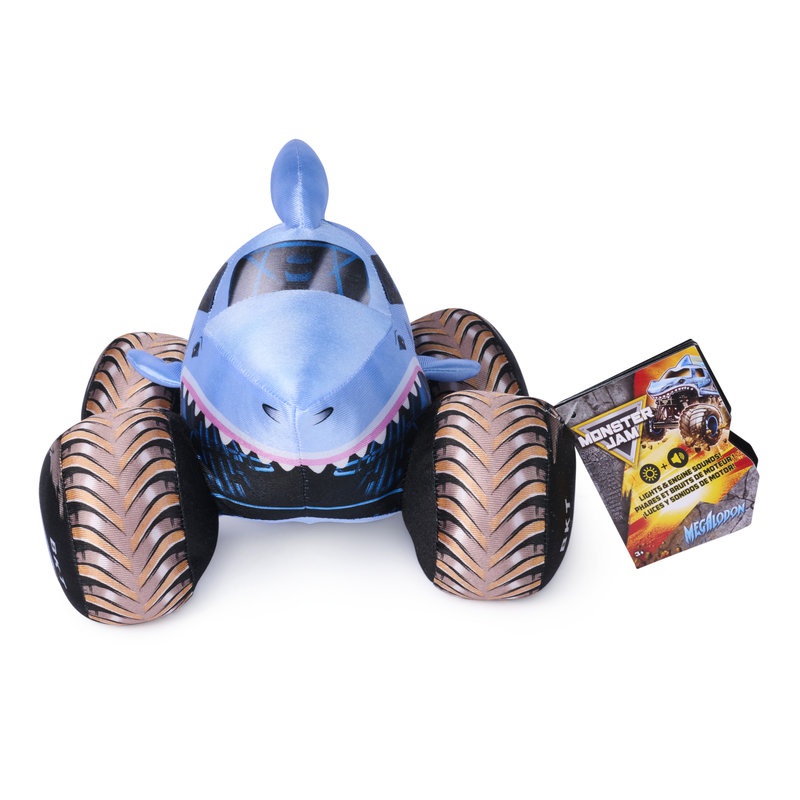 Monster Jam plišasta avtomobilčka Megalodon 25 cm
