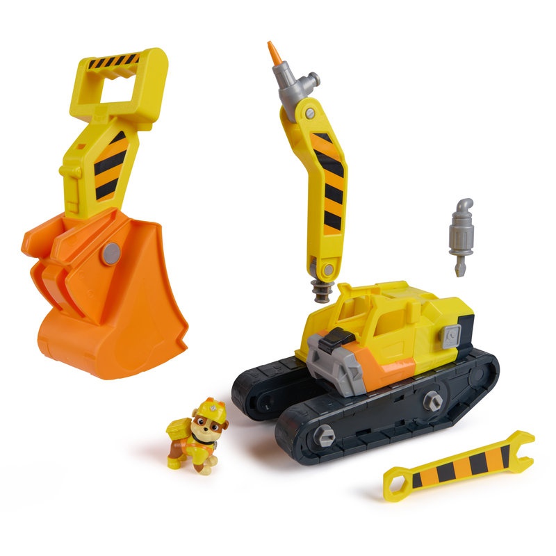 Rubble & Crew Kettenbagger mit Abbruchhammer