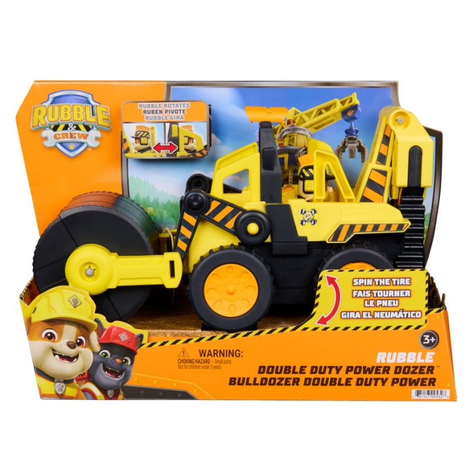 Rubble & Crew Walze und Säge 2-in-1