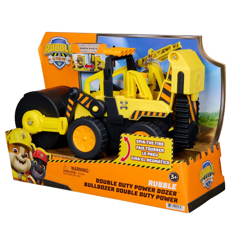Rubble & Crew Walze und Säge 2-in-1