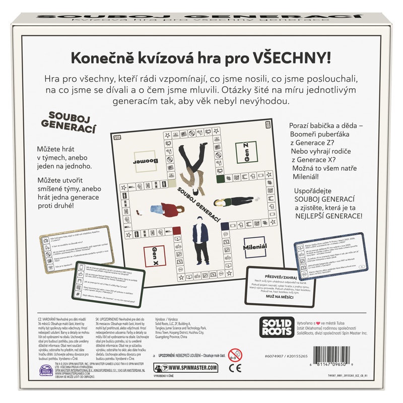 Spin Master Games souboj generací - česká verze