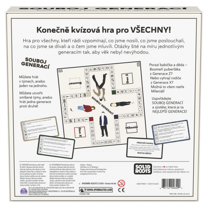 Spin Master Games souboj generací - česká verze