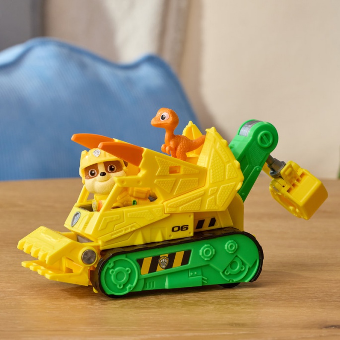 Paw Patrol Der Dino Film: Actionfahrzeug Rubble