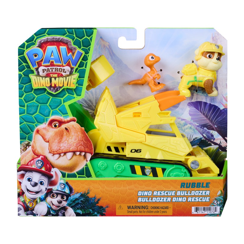Paw Patrol Der Dino Film: Actionfahrzeug Rubble
