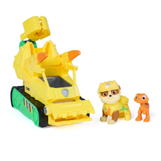 Paw Patrol Der Dino Film: Actionfahrzeug Rubble