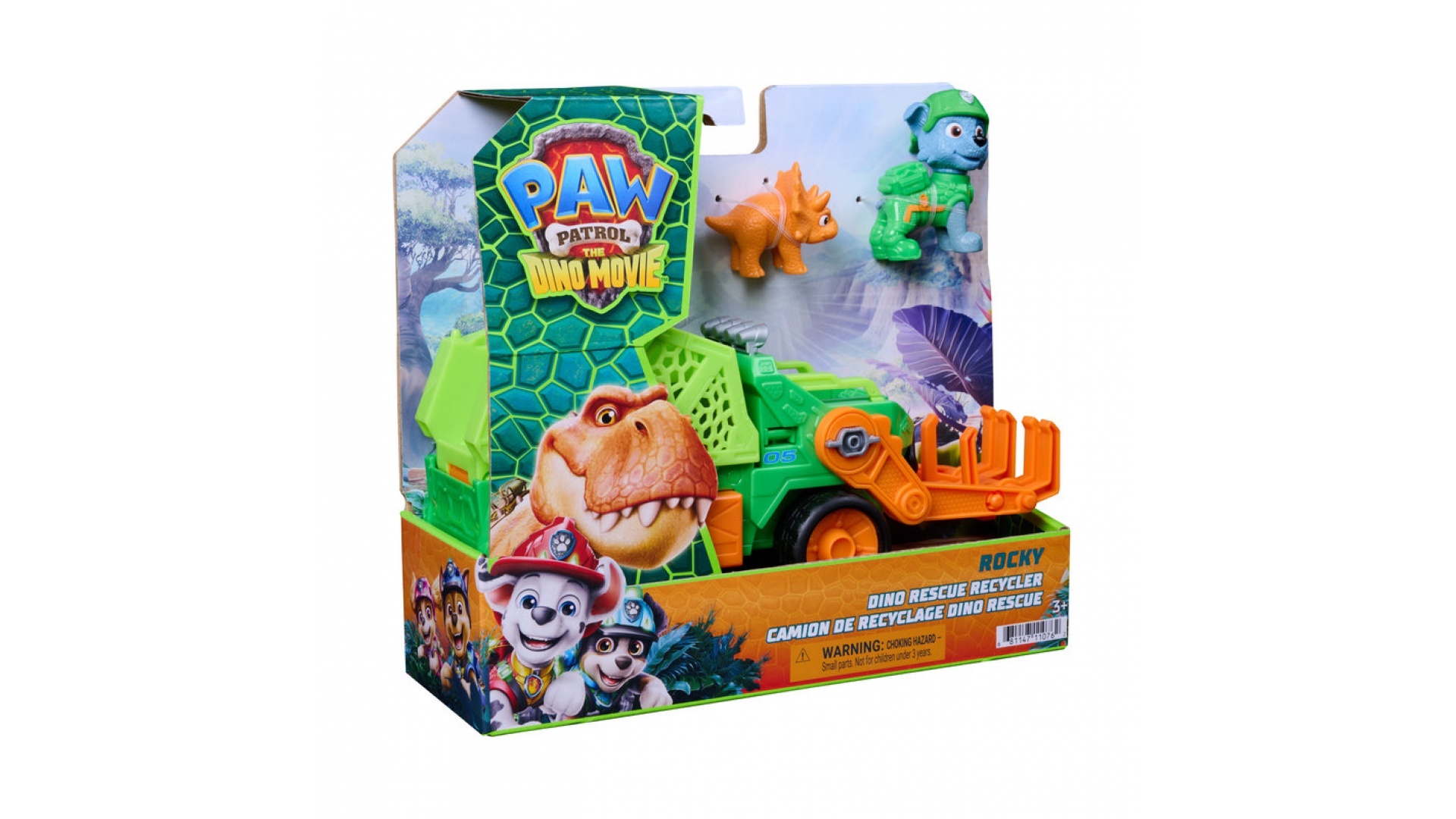Patrula căţeluşilor The Dino Movie: vehicul de acțiune Rocky