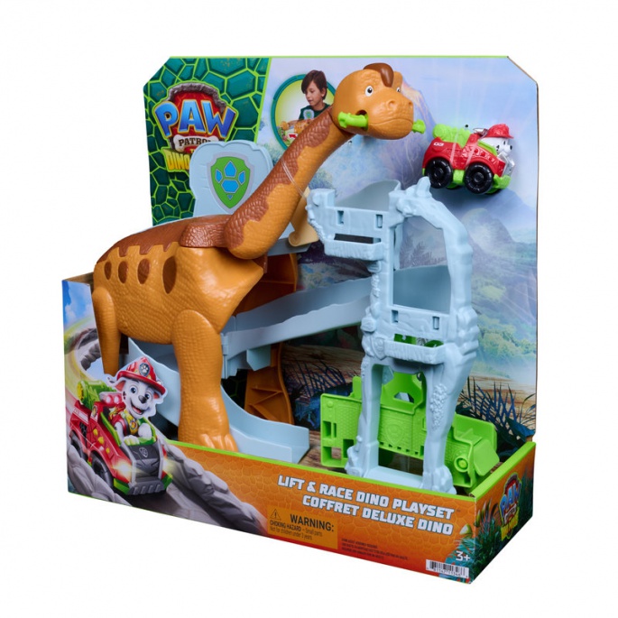 Paw Patrol Der Dino Film: große Bahn für Fahrzeuge