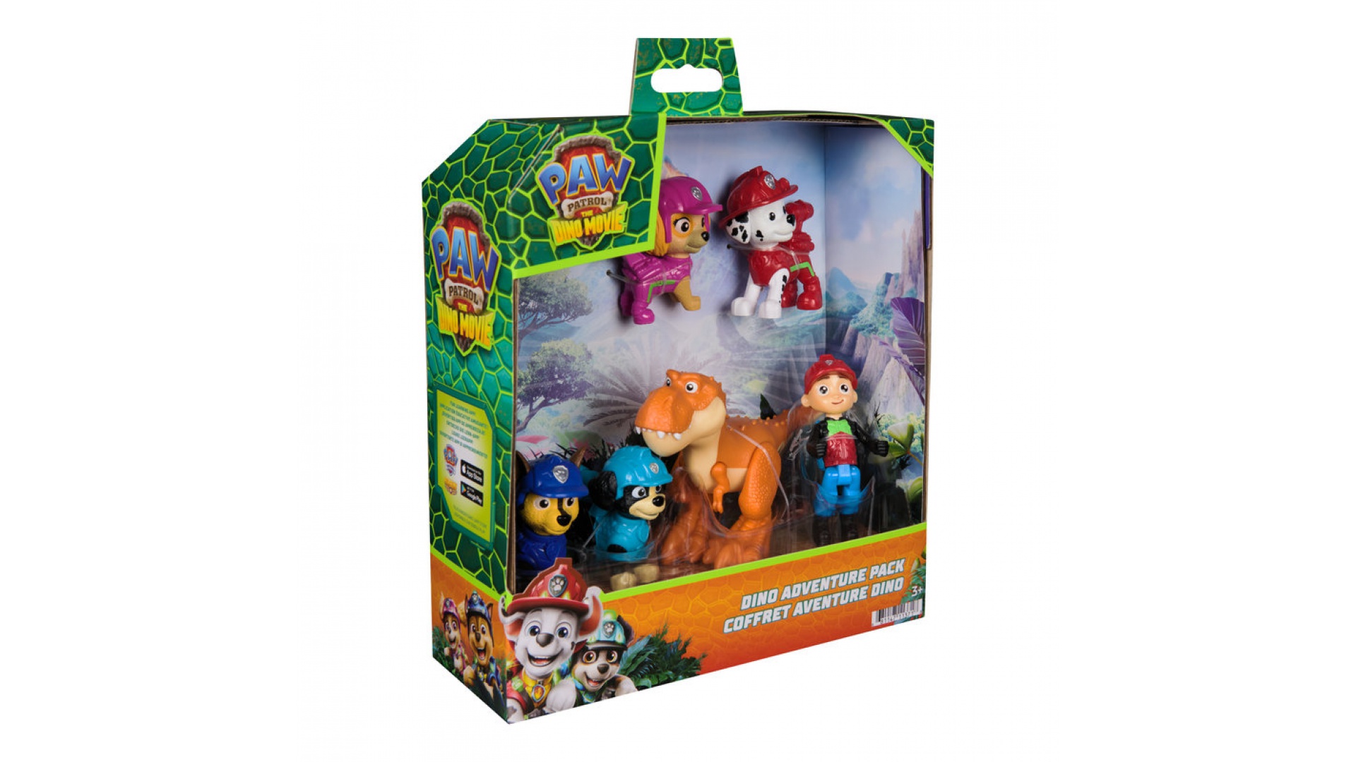 Patrula căţeluşilor The Dino Movie: pachet multiplu cu 6 figurine