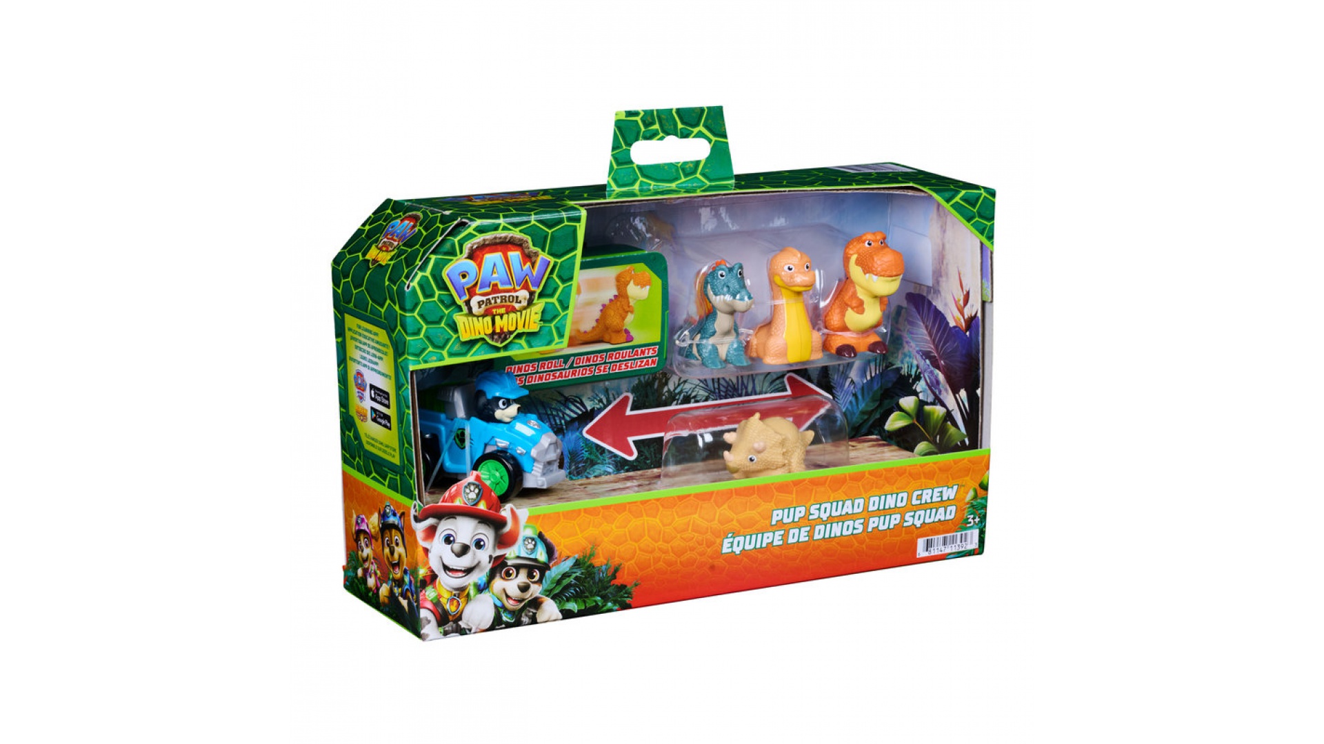 Patrula căţeluşilor The Dino Movie: figurine în mișcare